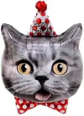 Фигура "Котик в праздничном колпачке"