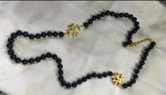 Колье TORY BURCH длинное с вставками из люцита