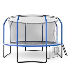 Батут UNIX Line Supreme Game 12 ft (366 см) синий