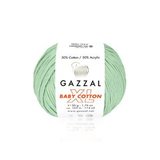 Пряжа Gazzal Baby Cotton XL 3425 мята