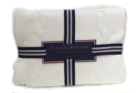 Плед 130х170 Messina от L'appartement слоновая кость