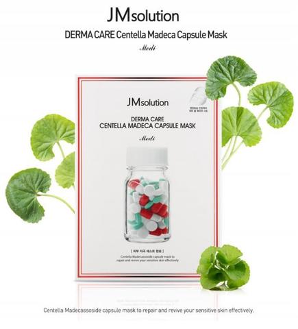 Тканевая маска для лица с экстрактом центеллы, M Solution Derma Care Centella Madeca Capsule Mask