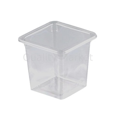 ПР-СТ-95х75 (ПЭТ) (цвет:прозрачный) (300 шт/кор) (крышка+контейнер), 20шт