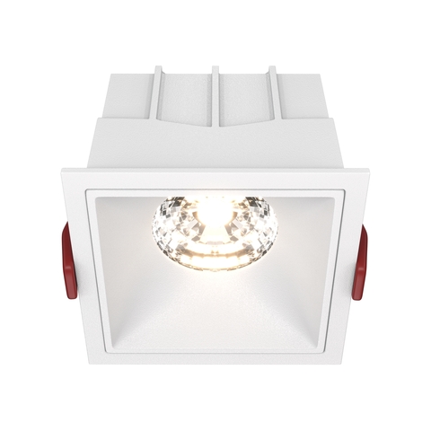 Встраиваемый светодиодный светильник Maytoni Alfa LED DL043-01-15W3K-SQ-W