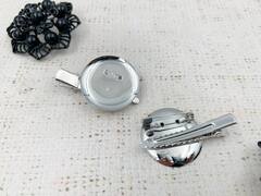 Заготовка для броши, d 3 см