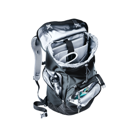 Картинка рюкзак городской Deuter Walker 24 Black - 8