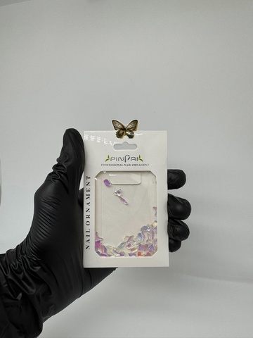 Объемные фигурки для ногтей камни