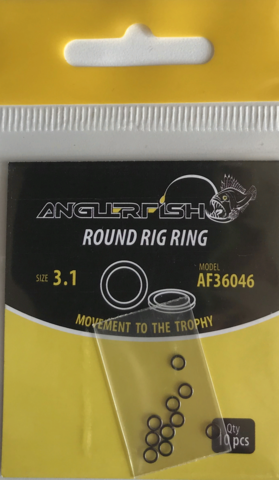 Anglerfish Round rig rings ф3.1мм Кольцо (продажа от 5 шт)