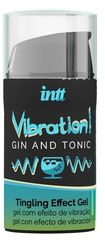 Жидкий интимный гель с эффектом вибрации Vibration! Gin & Tonic - 15 мл. - 