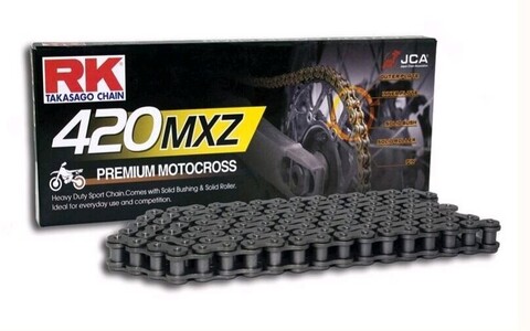 Цепь для мотоцикла RK Japan 420MXZ-120