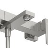 Cezares SLIDER-VD-IN SLIDER-VD-IN Смеситель для ванны и душа однорычажный в комплекте с ручным душем, шлангом и держателем, сатин