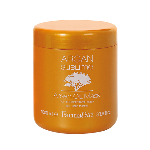 Маска для волос с аргановым маслом Argan Sublime Mask, Farmavita, 1000 мл