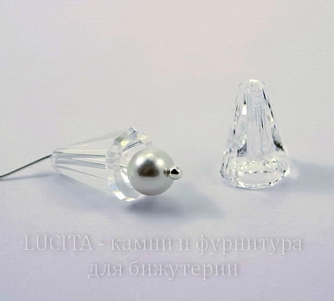 5540 Бусина - конус Сваровски Crystal  12 мм