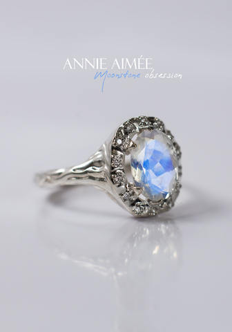 Кольцо Moonstone Obsession