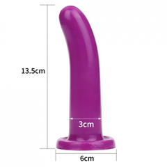 Фаллоимитатор Lovetoy Holy Dong (14,5×3 см), фиолетовый