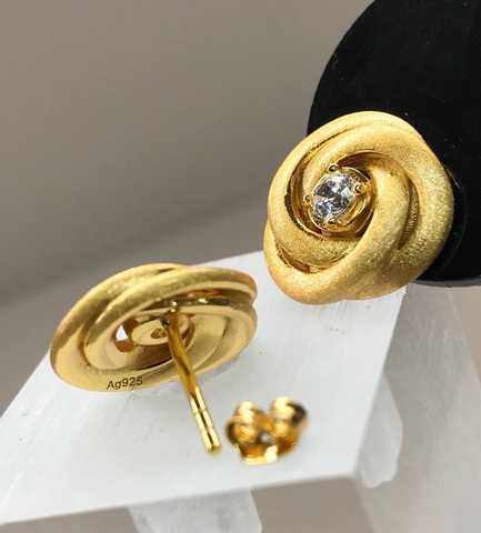 Серьги Роза Chanel