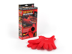 Термостойкие силиконовые перчатки Hot Hands - 2 шт