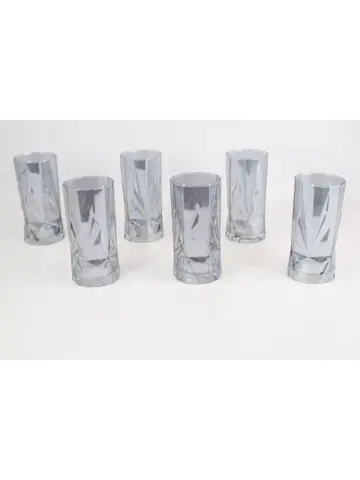 Набор высоких стаканов для напитков 6шт.