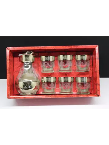 Набор для напитков золотой