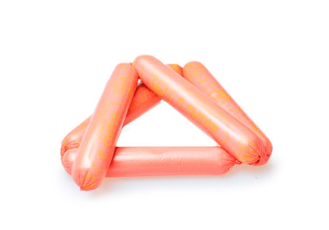 Сосиски с сыром Халяль~ 500г