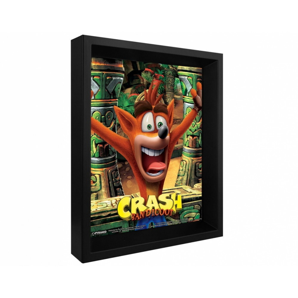 3D картина Crash Bandicoot (Mask Power Up) EPPL71273 – купить по цене 1 490  ₽ в интернет-магазине ohmygeek.ru