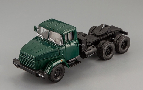 KRAZ-6444 truck tractor 1985-1994 green 1:43 Nash Avtoprom