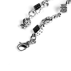 50913- Браслет DICE AND CROSSBALL BRACELET из серебра CHROME HEARTS