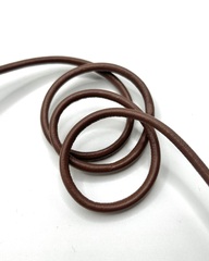 Шнур из экокожи, цвет: горький шоколад, ширина 5мм