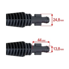 Насадка на пистолет QUATTRO ELEMENTI для PALERMO  110 / 125, роторная ( грязевая фреза) (Арт. 242-304-023)