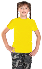 Футболка детская желтая