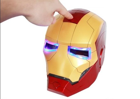 Железный человек шлем маска Тони Старка с подсветкой