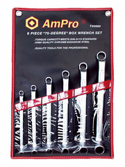 Набор ключей накидных, 8 предметов (8-23мм) AmPro