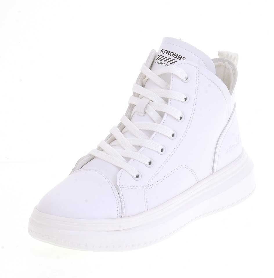 Ботинки женские STROBBS F7277-6 белые