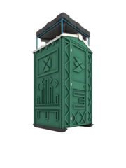 Мобильная душевая кабина ECOSTYLE Экогрупп(1200x1100x2550см;80кг;синий) - арт.560144