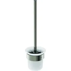 Ideal Standard T4495GN CONCA Туалетная щетка с держателем, для настенного монтажа, матовое стекло (290737) фото