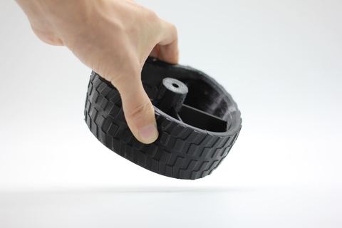 Катушка пластика eTPU-95A Esun, 1.75 мм, 1 кг, прозрачная зеленая