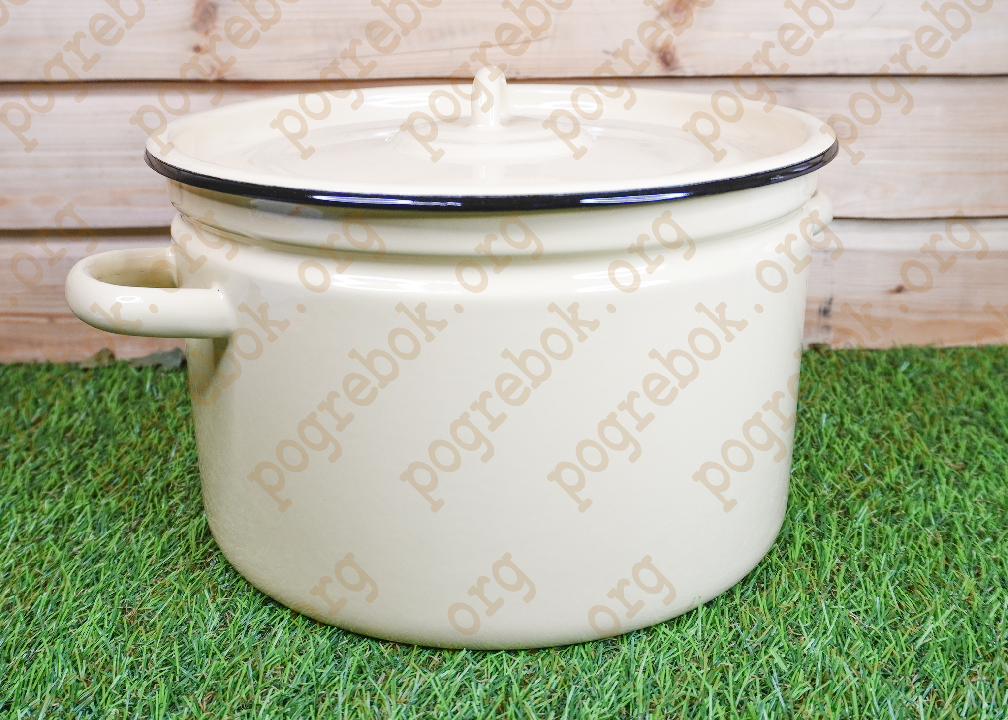 Купить Белую Эмалированную Кастрюлю