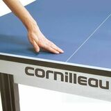 Теннисный стол Cornilleau складной профессиональный COMPETITION 640 ITTF blue 22 мм фото №4