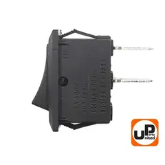 Выключатель UNITED PARTS KCD1, 250В, 12А, 2 контакта (20х15мм) (90-0254)