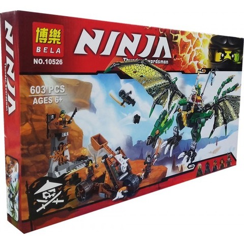 Конструктор Ниндзяго Большой зелёный дракон — Ninjago