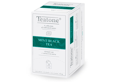Чай зеленый с ароматом Мяты Teatone, 25шт