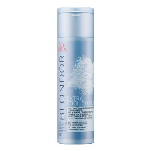 Wella Professional Blondor Extra Cool - Порошок для осветления и тонирования