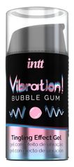 Жидкий интимный гель с эффектом вибрации Vibration! Bubble Gum - 15 мл. - 