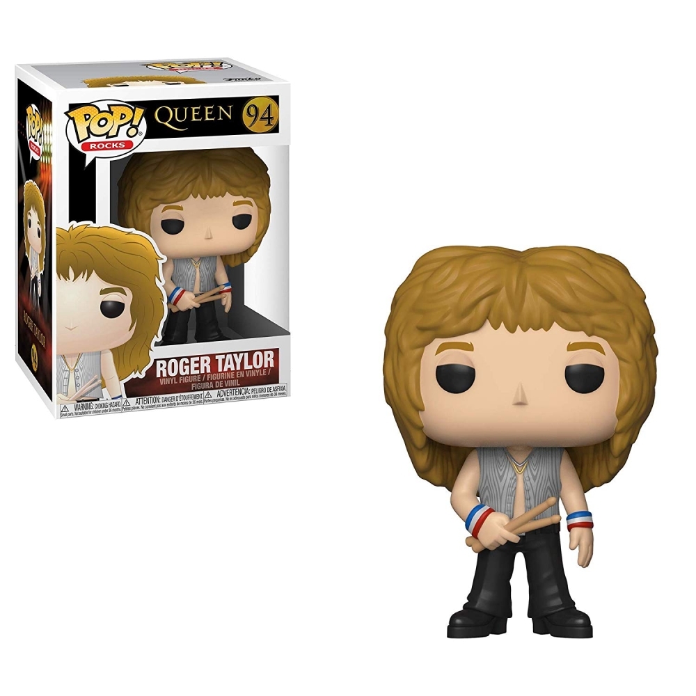 Funko POP! Queen: Roger Taylor (94) – купить по выгодной цене |  Интернет-магазин комиксов 28oi.ru