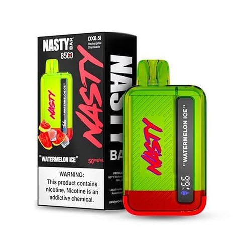 Одноразовый Nasty Bar DX8.5i - Watermelon Ice до 8500 затяжек