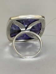 Атертон (кольцо + серьги из серебра)