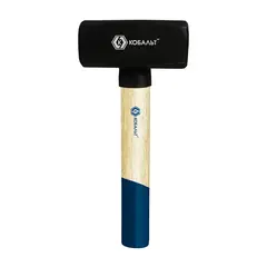 Кувалда КОБАЛЬТ 5000 гр., деревянная рукоятка из ясеня, длина рукоятки 350 мм (918-855)