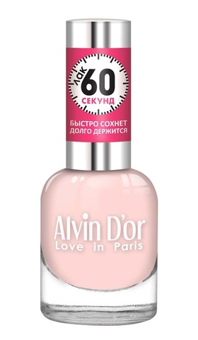 Alvin D`or Лак для ногтей 60 Секунд   тон 5504  15мл