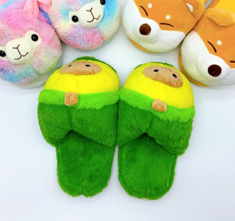 Тапки Авокадо открытые