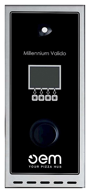 Печь для пиццы электрическая серии Millennium Valido EVO 1-камерная с подом 113*73 см, сенсорная панель управления, дверь открывается вниз OEM-ALI 635LBDG